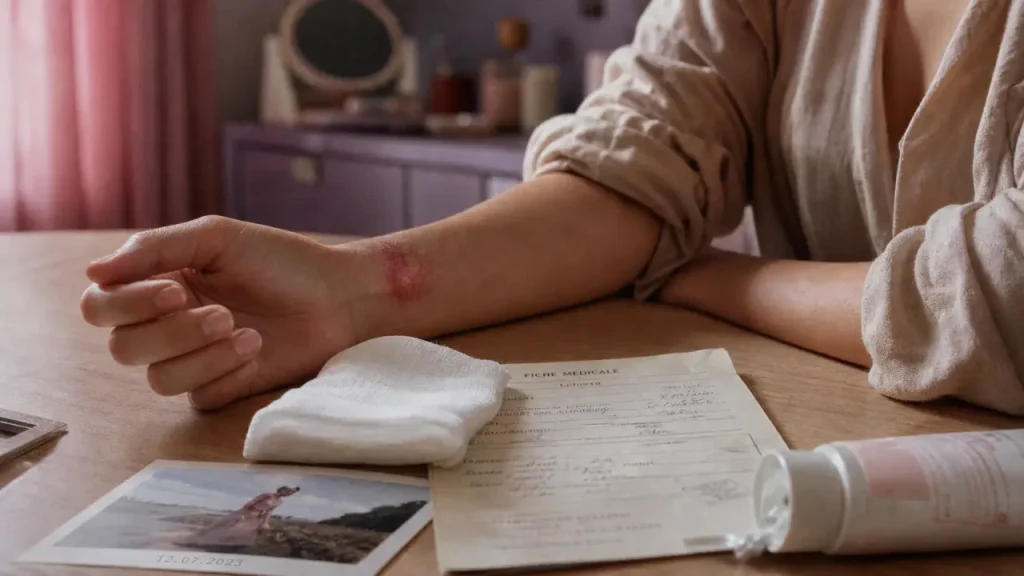 Plaque rouge sur la peau qui démange ou persiste : allergie, eczéma, infection ou signe d’alerte ?