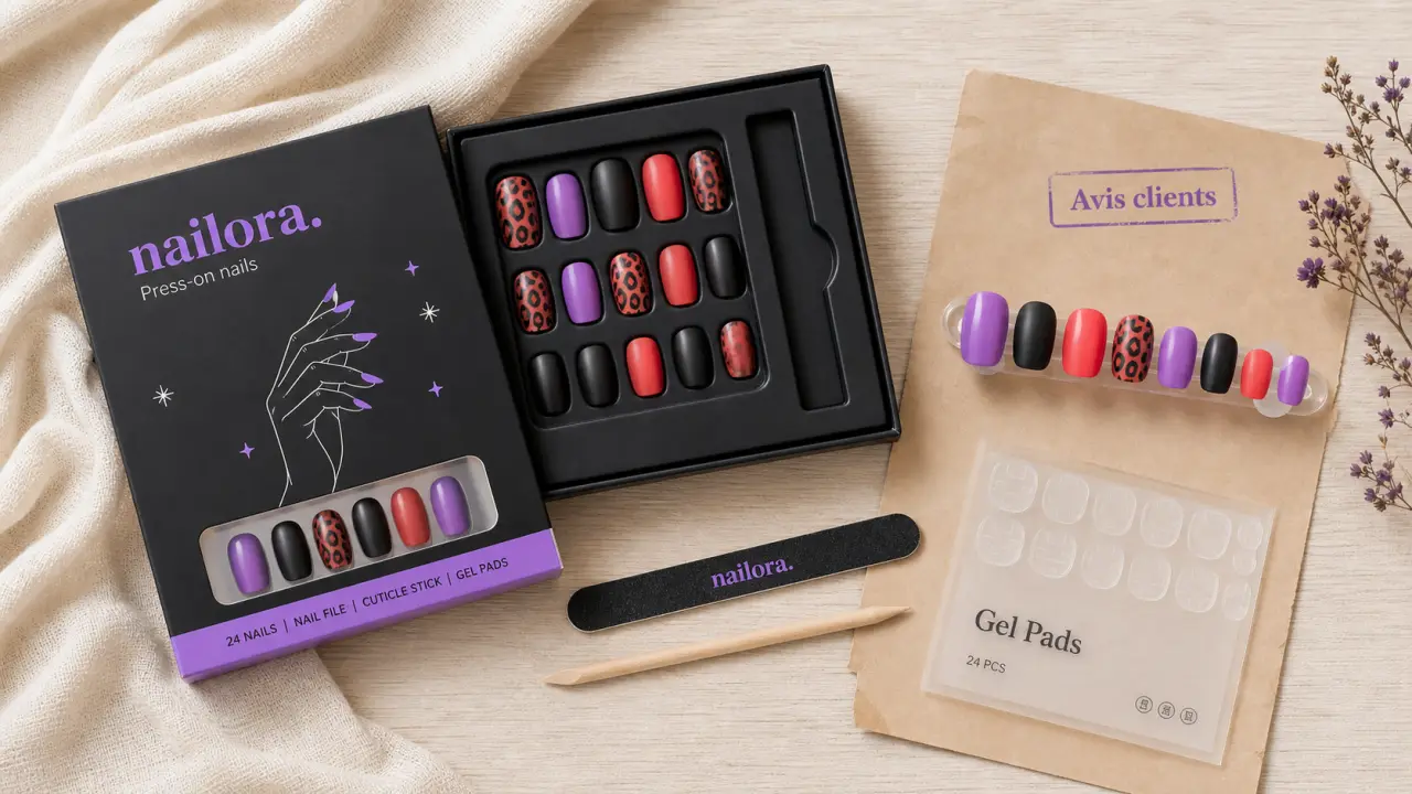 Roxy Nails avis sur kit press-on : qualité et tenue