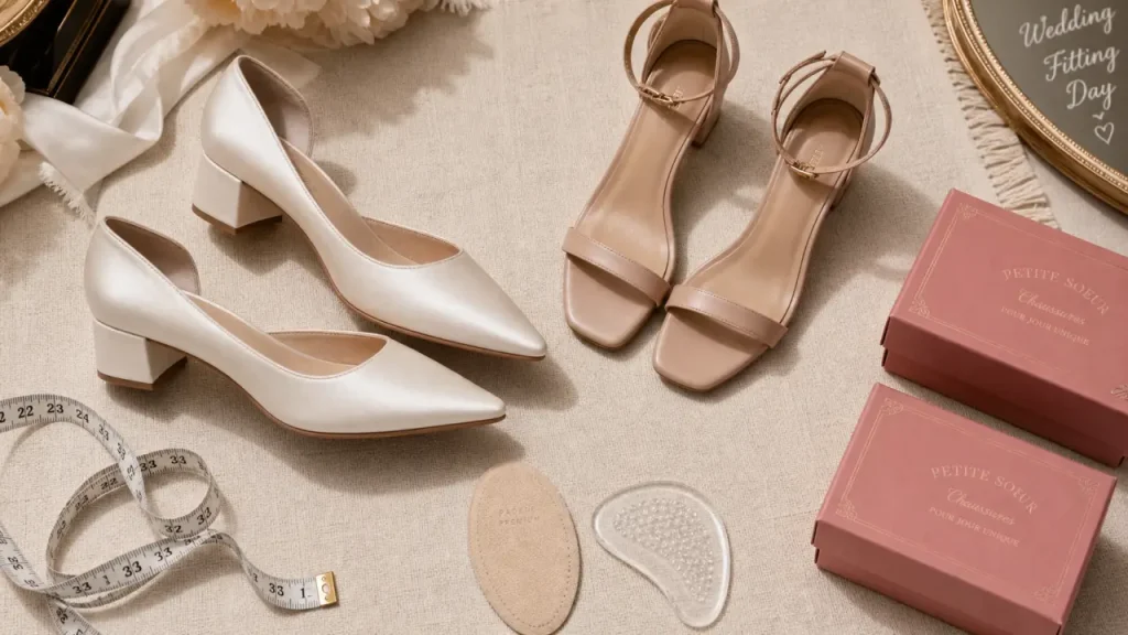 Chaussures de mariage : le bon modèle selon le confort, la saison et le lieu
