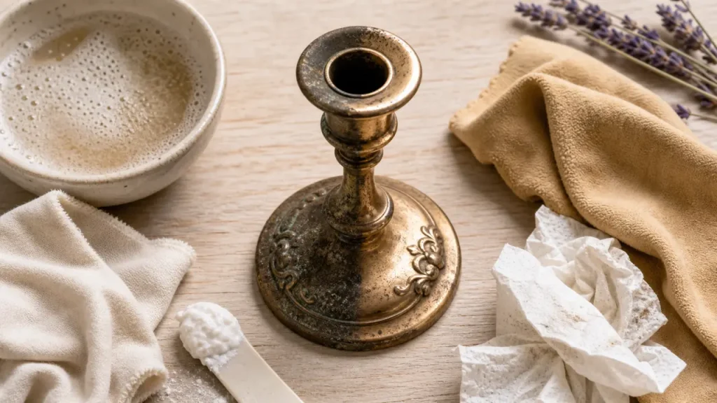 Bronze terni, noirci ou vert-de-gris : la recette de grand-mère adaptée à chaque cas