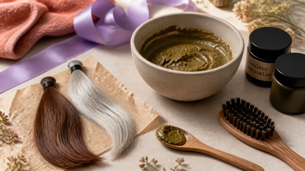 Cheveux blancs et fibre fragilisée : la couleur naturelle qui couvre sans agresser