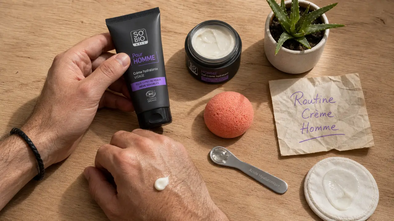 Meilleur creme homme visage sans effet gras, peau grasse, sèche ou sensible