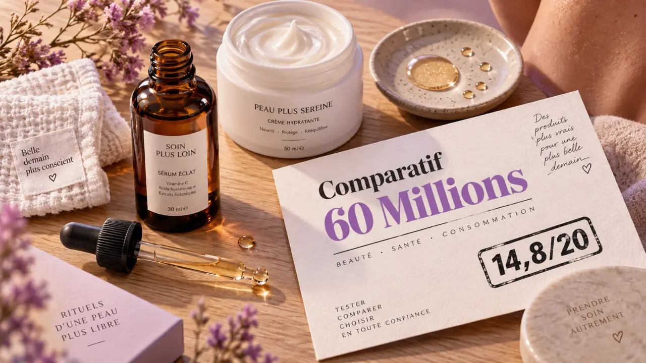Meilleur sérum anti-âge 60 millions de consommateur : Typology noté 14,8/20