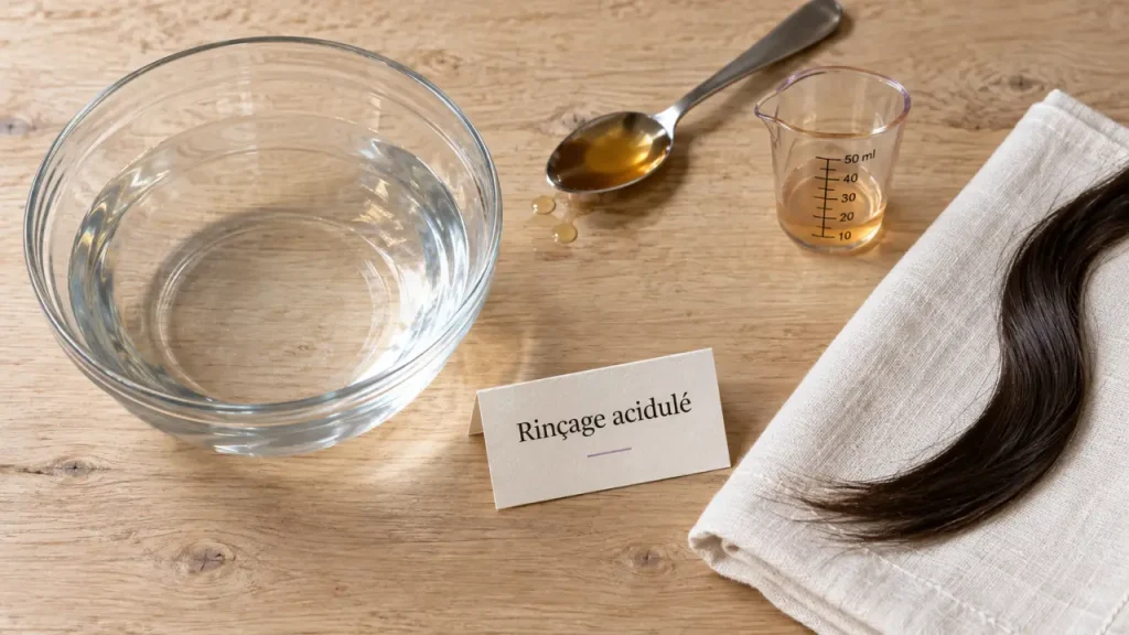 Vinaigre de cidre et cheveux : brillance recherchée, irritation possible